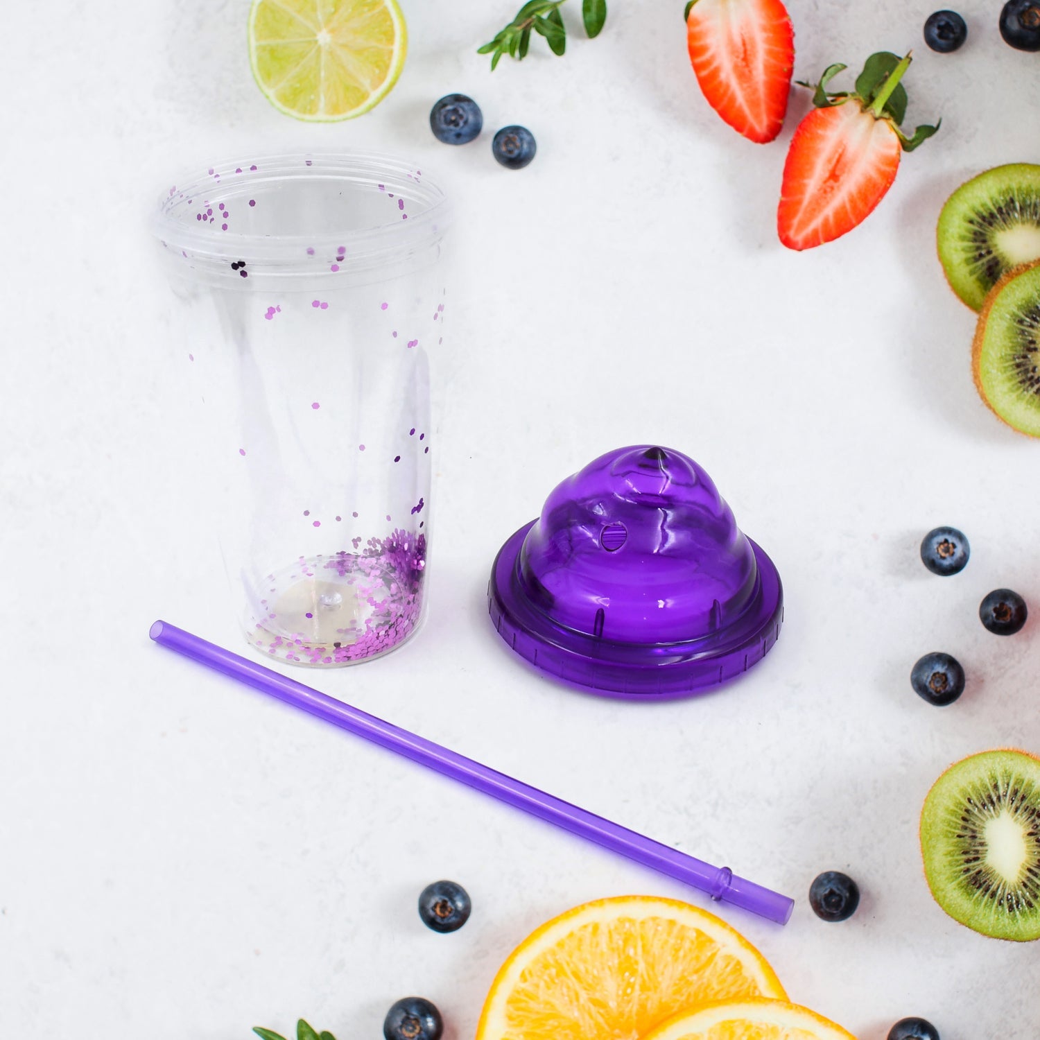 High Quality Plastic Creative Cold Drink Cup / Tumble, Reusable Tea Coffee Tumbler with Lid and Straw, Double Wall Plastic Drinking Sport Bottle, Travel Tumbler (1 Pc / Mix Color) High Quality Plastic Creative Cold Drink Cup / Tumble, Reusable Tea Coffee Tumbler with Lid and Straw, Double Wall Plastic Drinking Sport Bottle, Travel Tumbler (1 Pc / Mix Color)